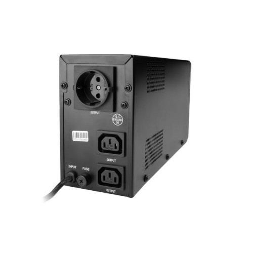UPS LINE-INTERACTIVE 650VA 2X IEC, 1X SCHUKO 230V, LCD-600080