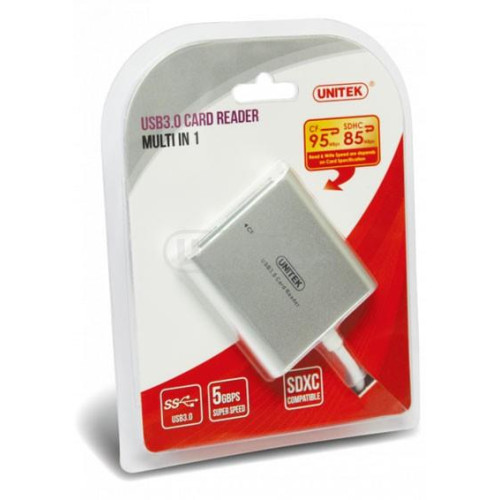 CZYTNIK KART PAMIĘCI ALL-IN-ONE USB 3.0; Y-9313-600489