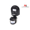 Ścienny czujnik ruchu zmierzchu MCE25 180° 1200W Czarny-602472