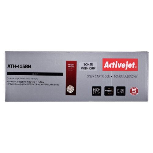 Activejet ATH-415BN Toner (zamiennik HP 415A W2030A; Supreme; 2400 stron; czarny) z chipem-6026995
