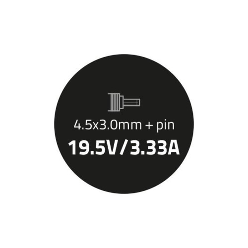 Zasilacz do HP Compaq 65W | 19.5V | 3.33A | 4.5*3.0+pin-602875