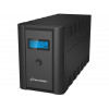 UPS LINE-INTERACTIVE 2200VA 2X 230V PL + 2X IEC OUT,RJ11/RJ45 IN/OUT, USB, LCD-603723