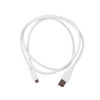 Kabel USB Micro AM-MBM5P 1m White -605628