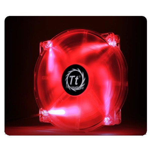 Wentylator - Pure 20 LED Red (200mm, 800 RPM) BOX-605535