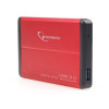 Kieszeń zewnętrzna HDD 2.5'' Sata USB 3.0 Red -607025