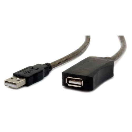 Przedłużacz USB 2.0 typu AM-AF 5m aktywny czarny -607719