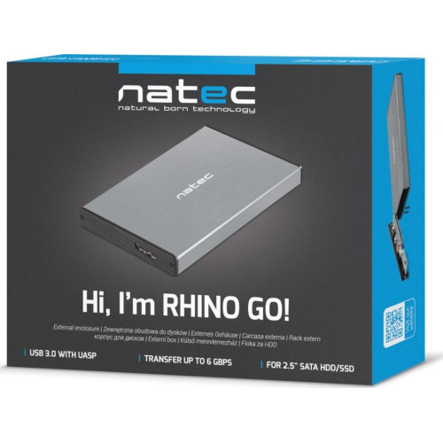 Obudowa NATEC Rhino GO NKZ-0941 (2.5