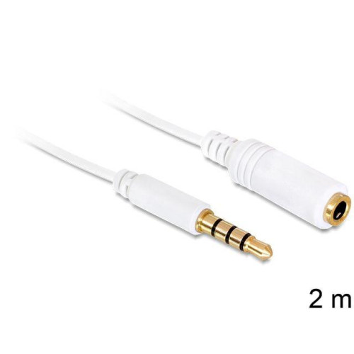 Przedłużacz kabla Apple Audio Jack M/F 4PIN 2m -609634