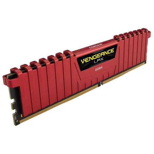 DDR4 Vengeance LPX 16GB/3200(2*8GB) CL16-18-18-36 RED 1,35V XMP 2.0-610670