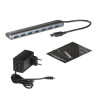 USB 3.0 Metal HUB Charging - 7 portów zasiilanie/ładowanie-611539