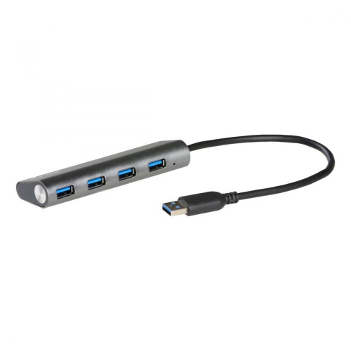 USB 3.0 Metal HUB Charging - 4 porty z zasilaczem/ładowaniem-611532