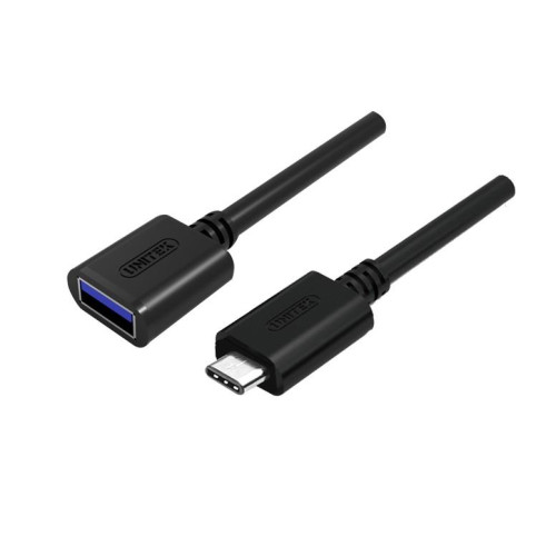 Adapter USB TYP-C DO USB AF 0,15m; Y-C476BK -612099