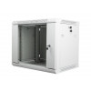 Szafa instalacyjna wisząca 19'' 9U 600X450mm szara (drzwi szklane)-7805873