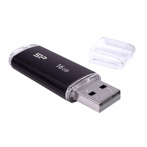 ULTIMA U02/PLASTIC 16GB USB 2.0 BLACK -614605