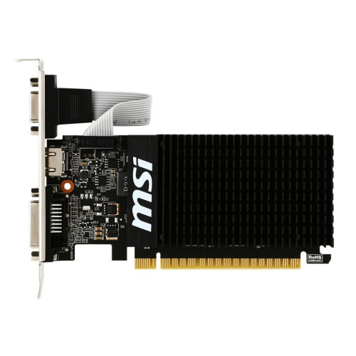 Karta graficzna GeForce GT 710 2GB DDR3 64BIT DVI/D-SUB/HDMI-614778