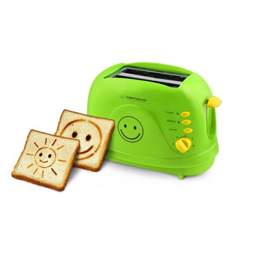 TOSTER SMILEY ZIELONY