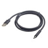 Kabel USB 2.0 typu AC AM-CM 1.8m czarny -615506