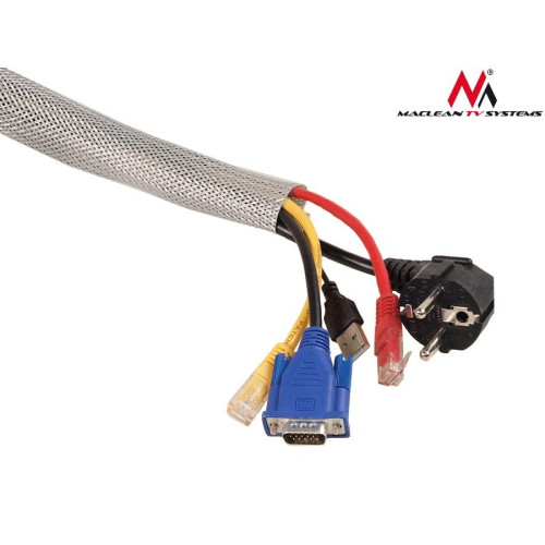 Maskownica kabli 1.8 m 85mm MCTV-675 S Srebrna-615451