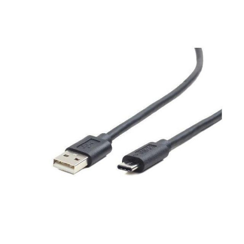 Kabel USB 2.0 typu AC AM-CM 1.8m czarny -615505