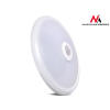 Plafon LED 12W z czujnikiem pir i zasilaniem awaryjnym, MCE131 ACU zasięg 6m-616940