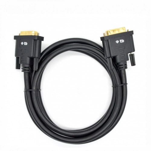 Kabel DVI M-M 24+1 1.8 m. czarny, pozłacany -616681