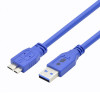 Kabel USB 3.0-Micro 0,5 m. niebieski-617663