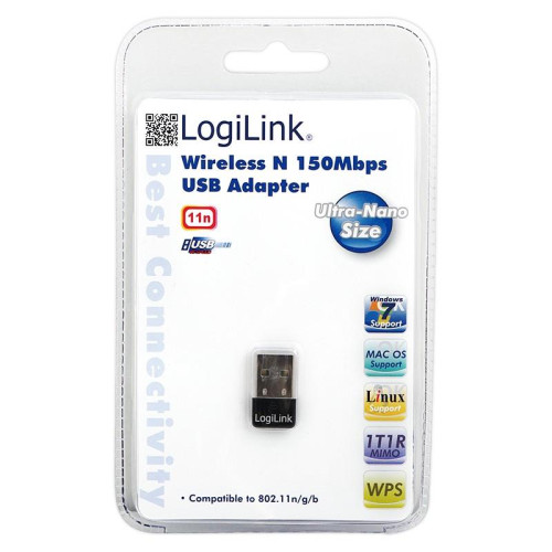 Bezprzewodowy adapter USB,N150 Mbps,ultra nano-617243