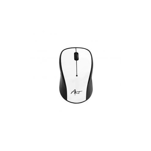 Mysz bezprzewodowo-optyczna USB AM-92C biała-617310