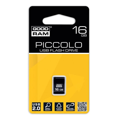 PICOLLO 16GB USB 2.0 Czarny-617781