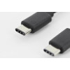 Kabel połączeniowy USB 2.0 HighSpeed Typ USB C/USB C M/M czarny 1,8m-618609