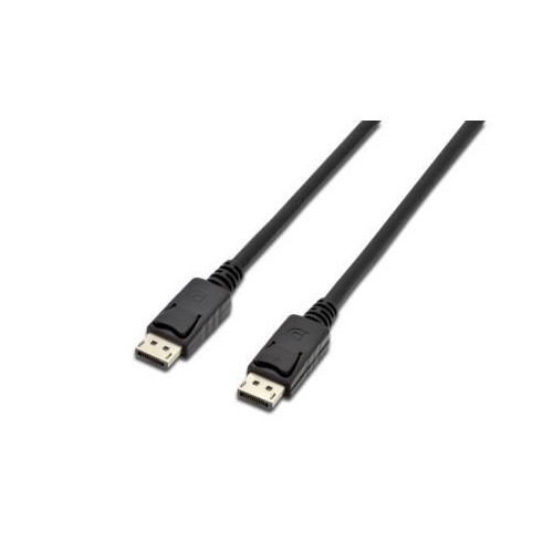 Kabel połączeniowy DisplayPort z zatrzaskami 1080p 60Hz FHD Typ DP/DP M/M czarny 10m-618760