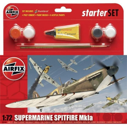 Model plastikowy Supermarine Spitfire Starter Set-629645