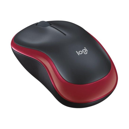 Mysz Logitech M185 910-002240 (optyczna; 1000 DPI; kolor czerwony)-6345970