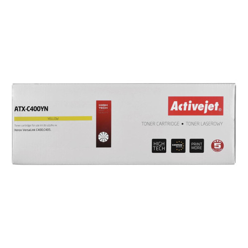Activejet ATX-C400YN Toner (zamiennik Xerox 106R03509; Supreme; 2500 stron; żółty)-6348164