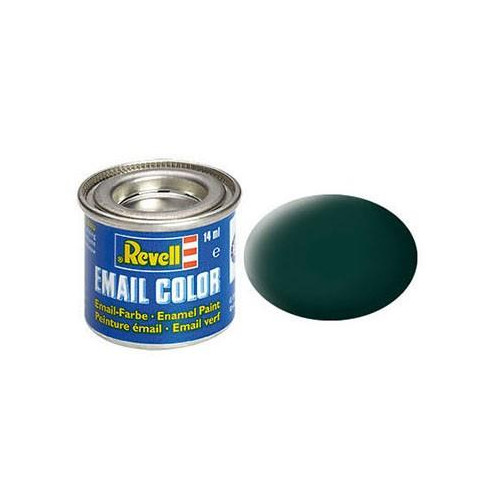 REVELL Email Color 40 Bl ack-Green Mat-635355