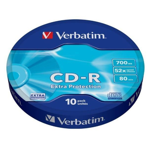 CD-R 52x 700MB 10P SP Extra Protection Wrap 43725-641439