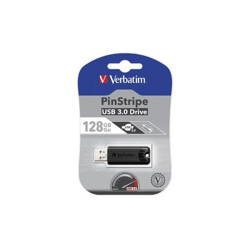 Pendrive PinStripe USB 3.0 Drive 128GB czarny-643715