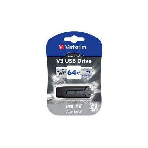 Pendrive V3 USB 3.0 Drive 64GB czarny-643748