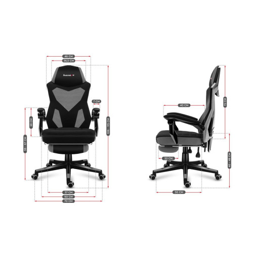 Fotel gamingowy HZ-Combat 3.0 Grey-6442821