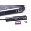 Czytnik kart 4-portowy USB 2.0 HighSpeed (Compact Flash, SD, Micro SD/SDHC, Memory Stick), czarny-645799