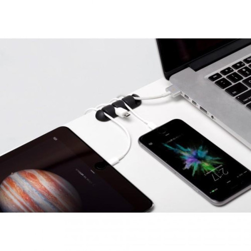 CableDrop multi uchwyt na 4 kable 2 szt. czarny-645574