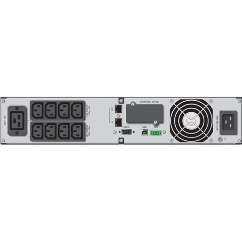 UPS LINE-INTERACTIVE 3000VA 8X IEC, 1X IEC/C19 OUT, RJ45, USB/RS232, LCD, RACK 19''/TOWER-645633