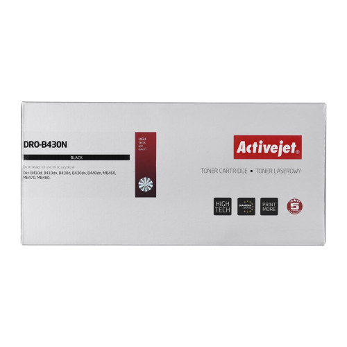 Activejet DRO-B430N Bęben (zamiennik OKI 43979002; Supreme; 25000, czarny)