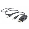 Adapter HDMI-A(M)->VGA(F)+Audio -648061