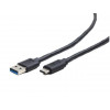 Kabel USB Type-C(M)-AM 3.0 1m czarny -648590