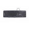 Klawiatura standardowa USB Cyrylica KB-U-103-RU czarna-648646
