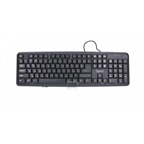 Klawiatura standardowa USB Cyrylica KB-U-103-RU czarna-648646