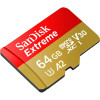 SANDISK EXTREME microSDXC 64 GB 170/80 MB/s A2-6491215