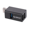 ORICO MINI HUB USB-A 3.1, 5GBPS, 3X USB-A, ALU-6491390