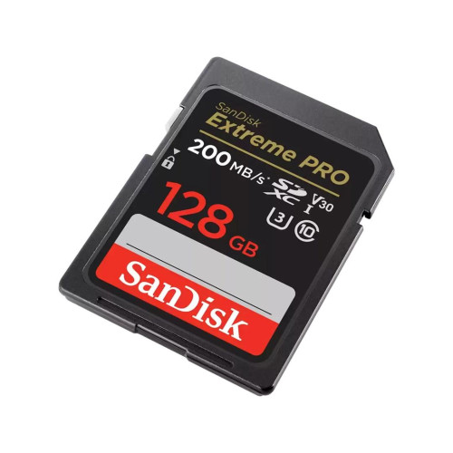 SANDISK EXTREME PRO SDXC 128GB 200/90 MB/s A2-6491210